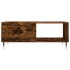 Mesa de centro madera contrachapada roble ahumado 90x50x36,5