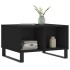 Mesa de centro madera contrachapada negro 60x50x36,5