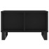 Mesa de centro madera contrachapada negro 60x50x36,5