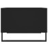 Mesa de centro madera contrachapada negro 60x50x36,5