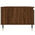 Mesa de centro madera contrachapada marrón roble 90x50x36,5