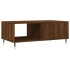 Mesa de centro madera contrachapada marrón roble 90x50x36,5