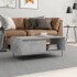 Mesa de centro madera contrachapada gris hormigón 90x50x36,5