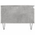 Mesa de centro madera contrachapada gris hormigón 90x50x36,5