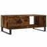 Mesa de centro madera contrachapada roble ahumado 90x50x36,5