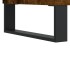 Mesa de centro madera contrachapada roble ahumado 90x50x36,5