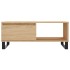 Mesa de centro madera contrachapada roble Sonoma 90x50x36,5