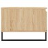 Mesa de centro madera contrachapada roble Sonoma 90x50x36,5