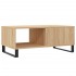 Mesa de centro madera contrachapada roble Sonoma 90x50x36,5