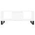 Mesa de centro madera contrachapada blanco 90x50x36,5