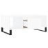 Mesa de centro madera contrachapada blanco 90x50x36,5