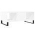 Mesa de centro madera contrachapada blanco 90x50x36,5