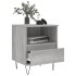 Mesita de noche 2 uds madera ingeniería gris Sonoma 40x35x50