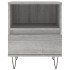 Mesita de noche 2 uds madera ingeniería gris Sonoma 40x35x50