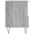 Mesita de noche 2 uds madera ingeniería gris Sonoma 40x35x50