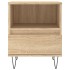 Mesitas noche 2 uds madera ingeniería roble Sonoma 40x35x50