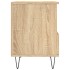 Mesitas noche 2 uds madera ingeniería roble Sonoma 40x35x50