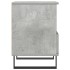 Mesita de noche madera de ingeniería gris hormigón 40x35x50