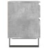 Mesita de noche madera de ingeniería gris hormigón 40x35x50