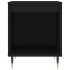 Mesitas de noche 2 uds madera de ingeniería negro 40x35x50