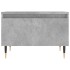 Mesas centro 2 uds madera ingeniería gris hormigón 50x46x35