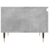 Mesas centro 2 uds madera ingeniería gris hormigón 50x46x35