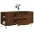 Mesa de centro madera de ingeniería marrón roble 102x44,5x50