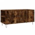 Mesa de centro madera ingeniería roble ahumado 102x44,5x50