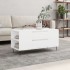 Mesa de centro madera de ingeniería blanco 102x44,5x50