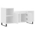Mueble para TV madera contrachapada blanco 100x35x55