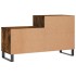 Mueble zapatero madera contrachapada roble ahumado 102x36x60