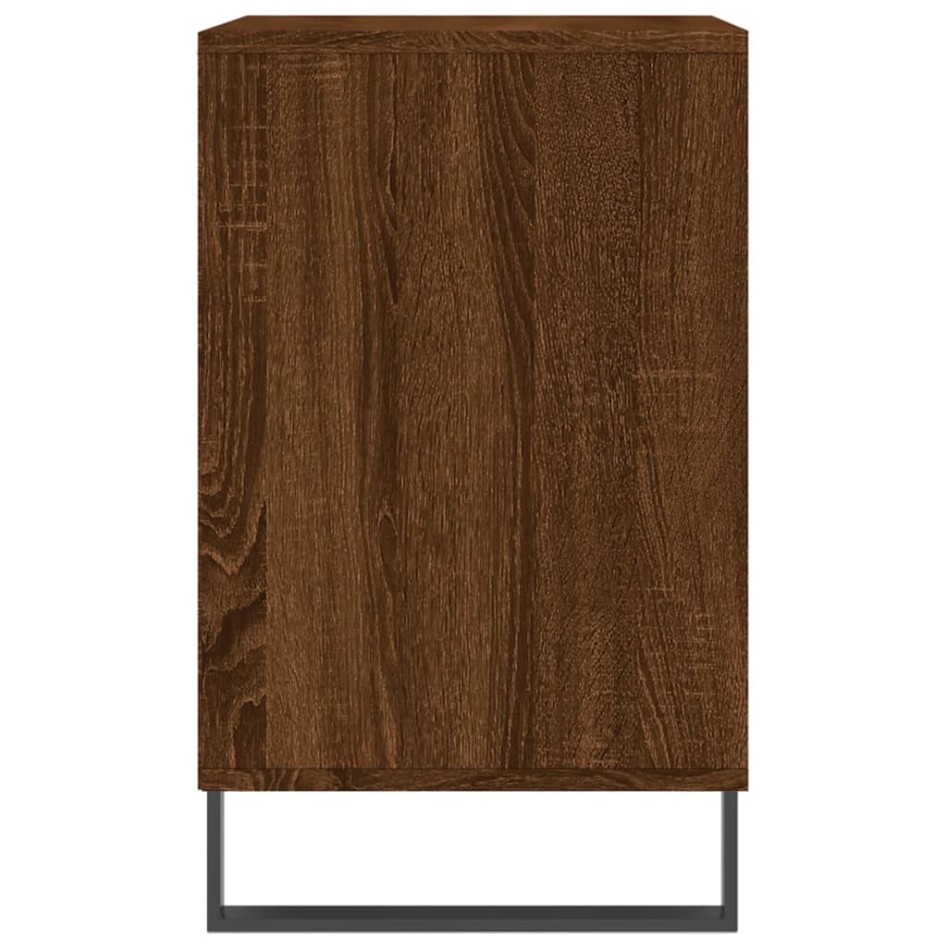 Mueble zapatero madera contrachapada roble marrón 102x36x60