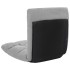 Tumbona de suelo plegable microfibra