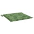 Cojines de silla 6 uds tela estampado de hojas 40x40x3