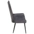 Sillón orejero de cuero auténtico