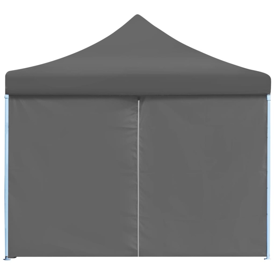 Carpa de fiestas pop-up plegable con 8 paredes antracita 3x9