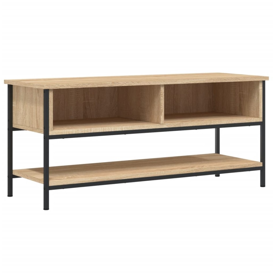 Mueble para TV madera contrachapada roble Sonoma 100x35x45
