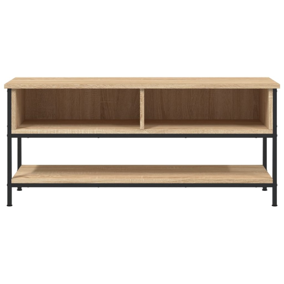 Mueble para TV madera contrachapada roble Sonoma 100x35x45