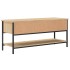 Mueble para TV madera contrachapada roble Sonoma 100x35x45