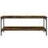 Mesa de centro madera de ingeniería roble ahumado 100x55x40