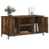Mueble para TV madera contrachapada roble ahumado 100x40x50