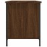Mueble para TV madera contrachapada marrón roble 100x40x50