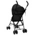 Silla de paseo de bebé acero antracita y