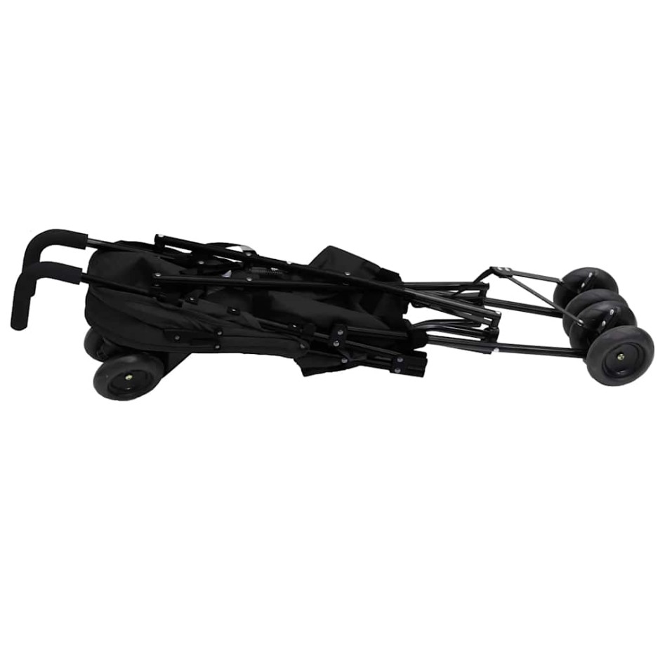 Silla de paseo de bebé acero antracita y