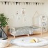 Estructura de cama para niños madera maciza de pino 80x160