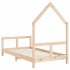 Estructura de cama para niños madera maciza de pino 80x160