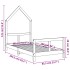 Estructura de cama para niños madera maciza de pino 80x160