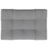 Cojín para muebles de palets tela gris 120x80x12