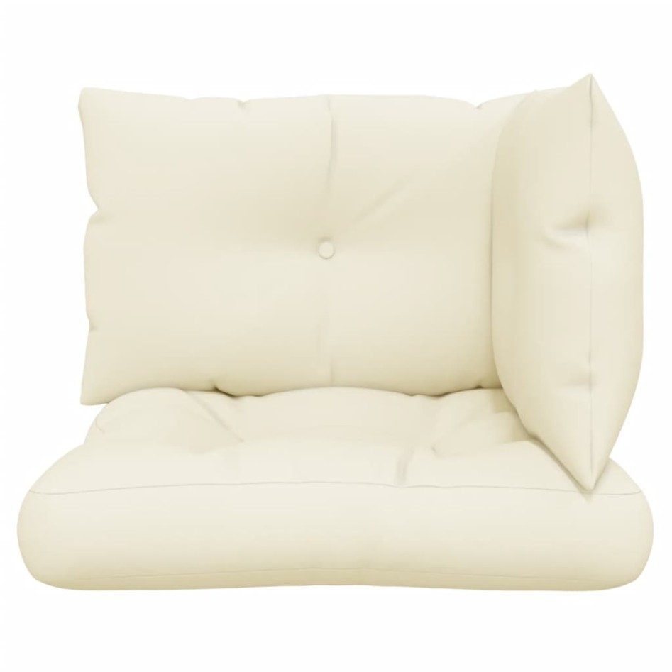 Cojines para sofá de palets 3 unidades tela