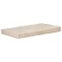 Cojín para palés algodón beige 120x80x10